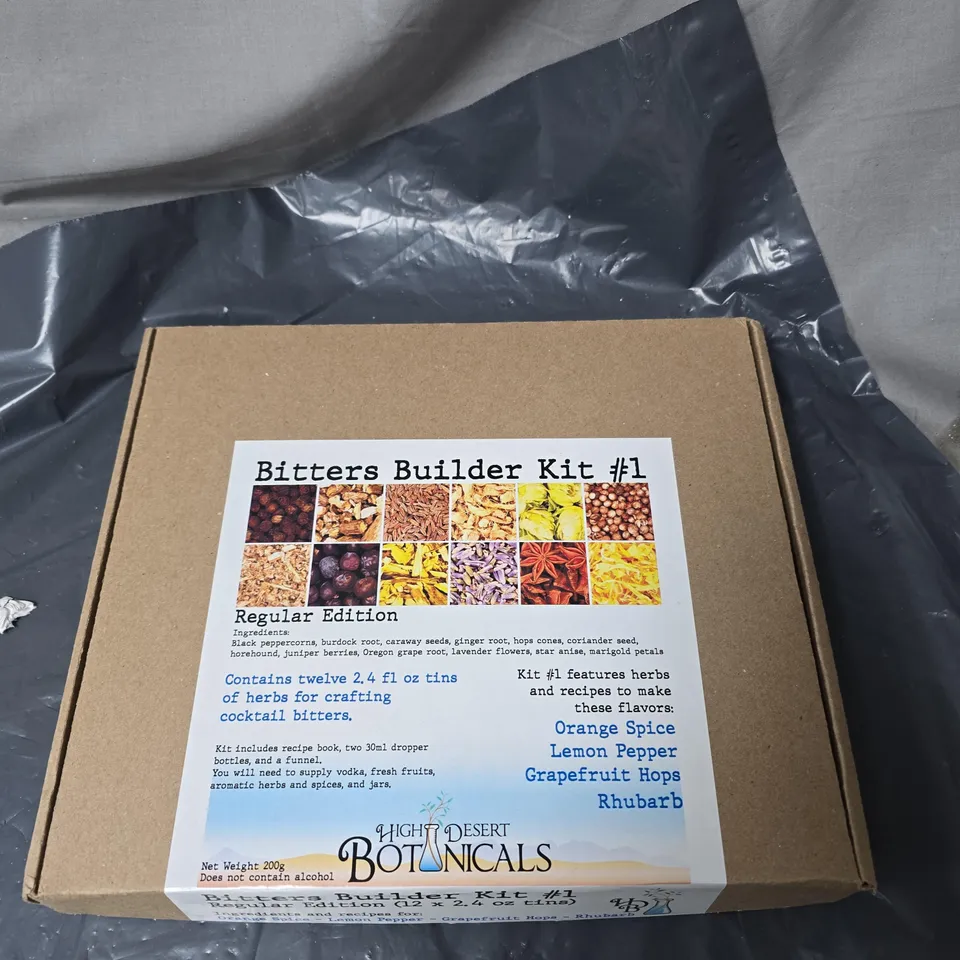 BITTERS BUILDER KIT #1 REGULAR EDITION – HIGH DESERT BOTANICALS (CRAFT KIT)