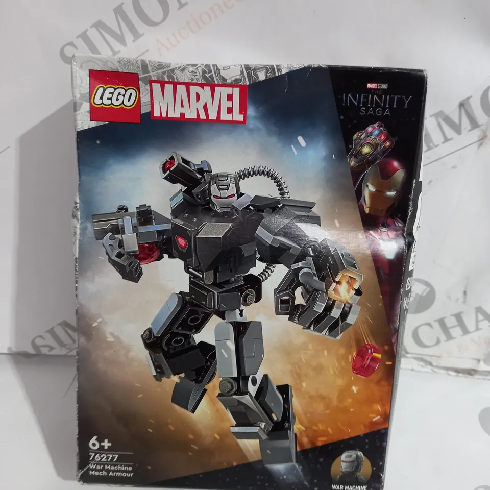 BOXED LEGO MARVEL WAR MACHINE MECH ARMOUR - 76277