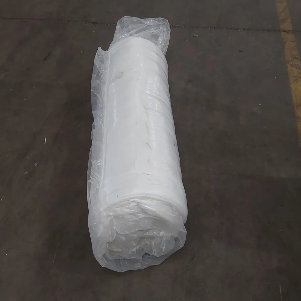 QUALITY BAGGED AND ROLLED AFIA SERENITY EGYPTIAN QUALITY COTTON COIL SPRING HAND TUFTED MATTRESS - 120CM SMALL DOUBLE