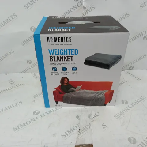BOXED HOMEDICS WEIGHTED BLANKET