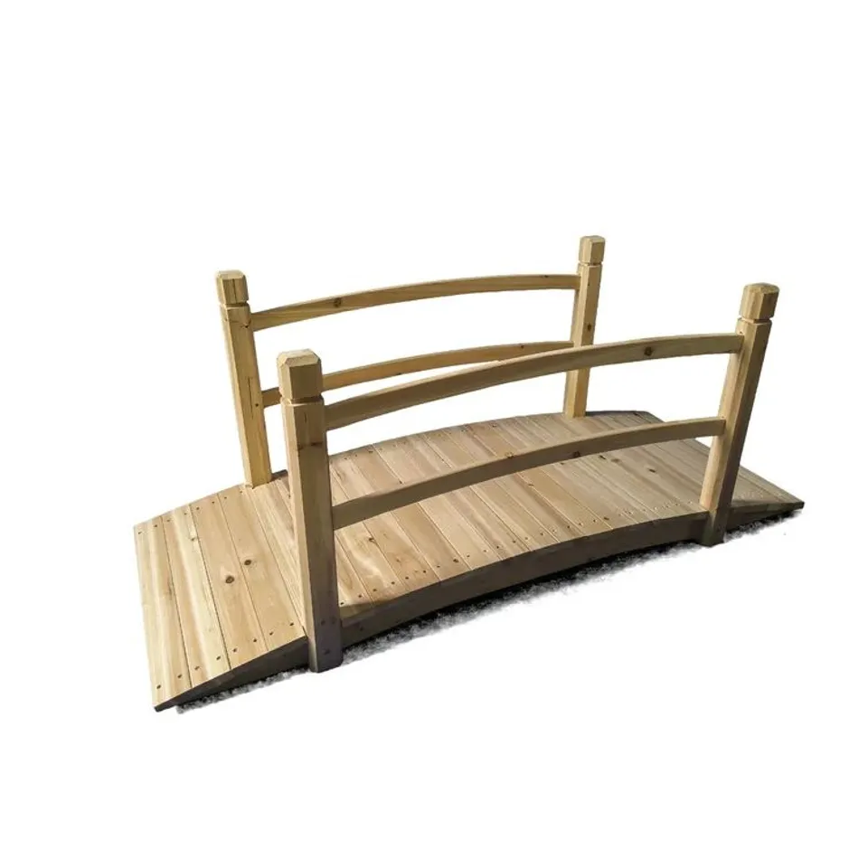 BOXED ERTAN. WOODEN GARDEN BRIDGE