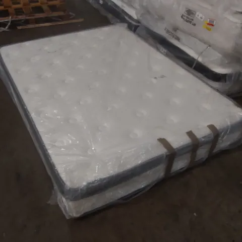 QUALITY BAGGED MURCIA SLEEP PILLOW TOP PORIET SPRUNG MATTRESS - 4'6 DOUBLE