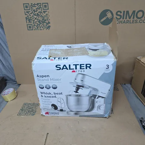 SALTER ASPEN STAND MIXER – 5L, BOXED