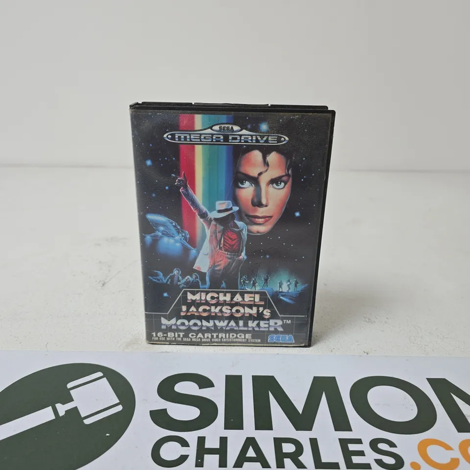 BOXED SEGA MEGA DRIVE – MICHAEL JACKSON'S MOONWALKER