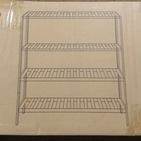 BOXED NEO BAMBOO SHOE STORAGE RACK