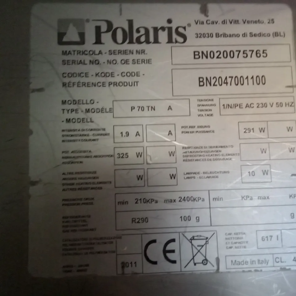 P 70 TN SINGLE FRIDGE