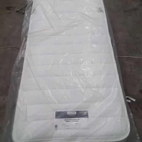 QUALITY BAGGED ESSENTIALS BY SILENTNIGHT OPEN COIL SINGLE MATTRESS 