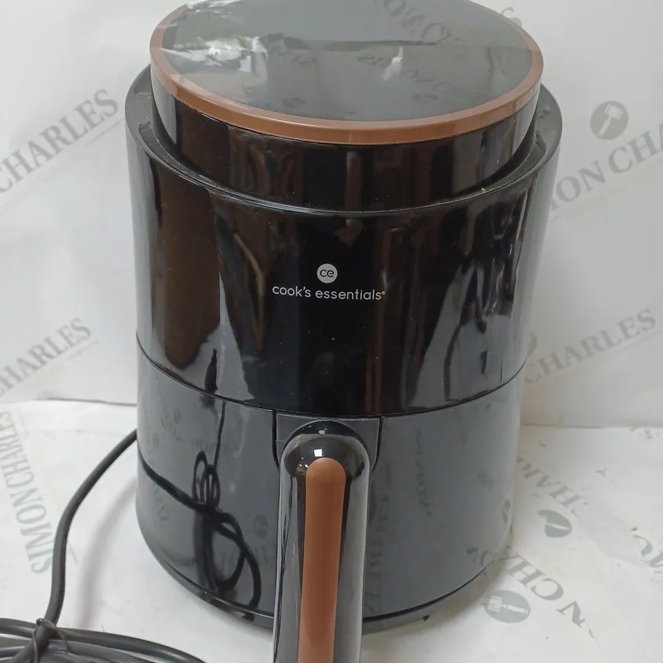 COOK'S ESSENTIALS 4L AIR FRYER BLACK
