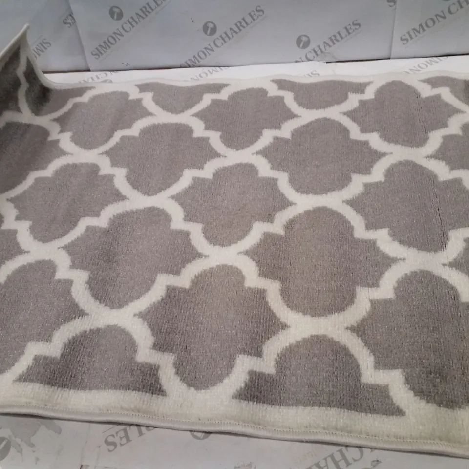 BRAND NEW PACO HOME SINAI 66 RUG IN GREY - 60×100CM