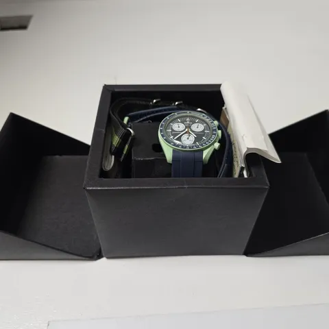 SWATCH MOONSWATCH BIOCERAMIC MISSION ON EARTH WATCH – EARTH MODEL (MOONSWATCH COLLECTION)