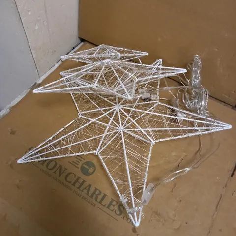 SET OF TWINKLING STAR CHRISTMAS LIGHTS