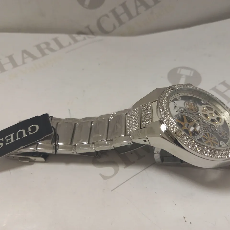 GUESS BIG REVEAL STAINLESS STEEL MENS WATCH RRP £249