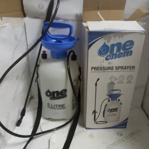 BOXED ONE CHEM 5L PRESSURE SPRAYER 