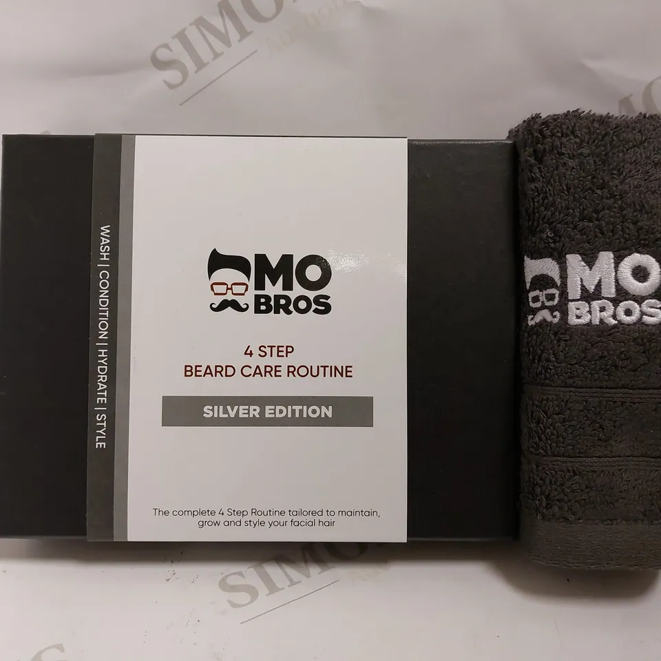 MO BROS 4STEP BEARD CARE ROUTINE GIFT SET