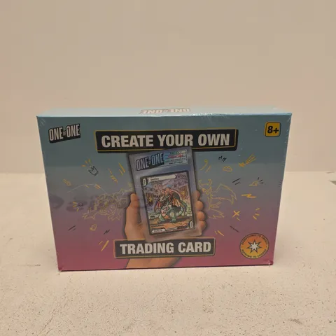 ONE OF ONE CREATE YOUR OWN TRADING CARD 
