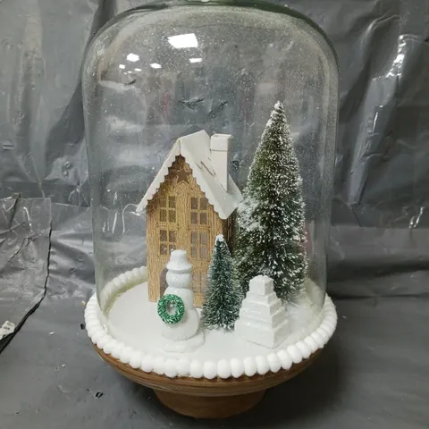 WINTER SCENE CLOCHE