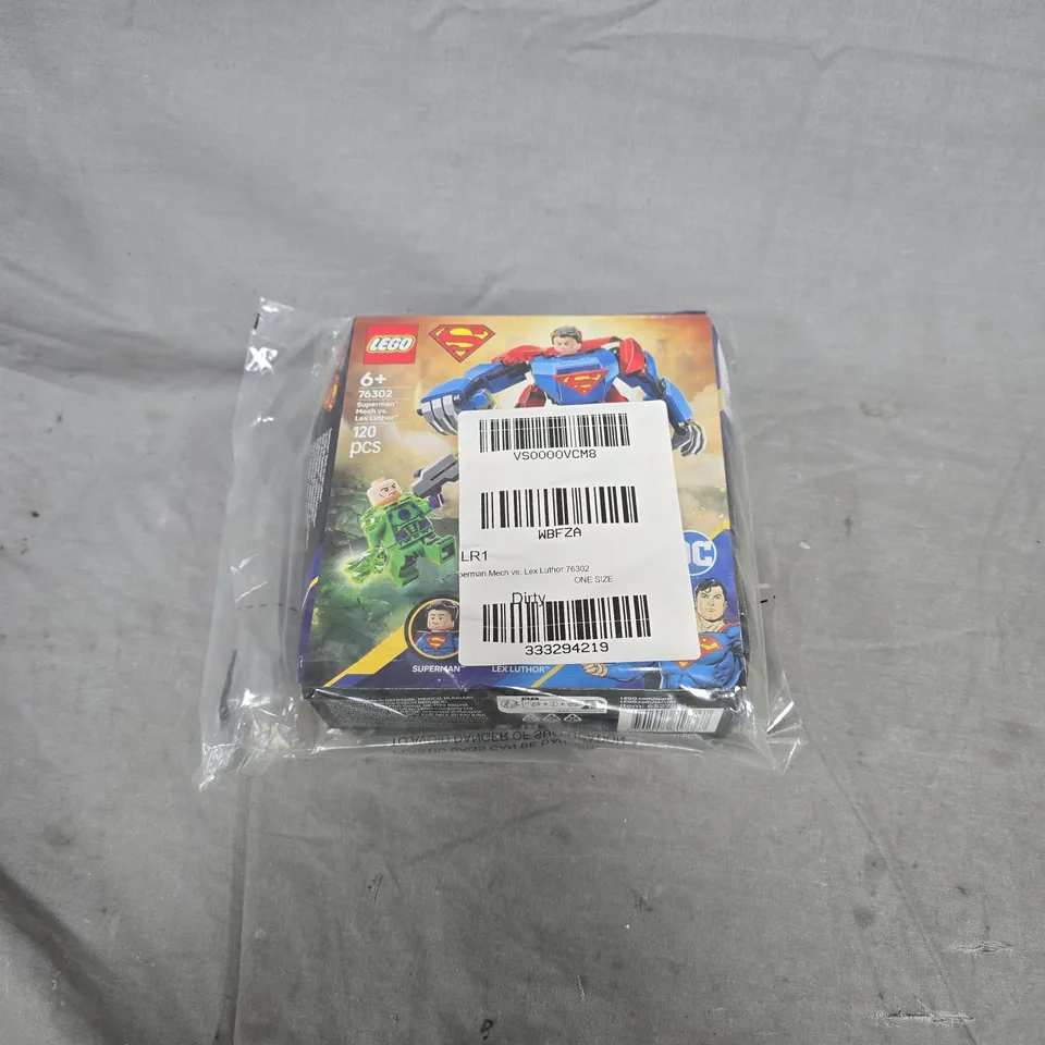 LEGO DC SUPERMAN MECH VS  LEX LUTHOR 120 PIECES, 76302