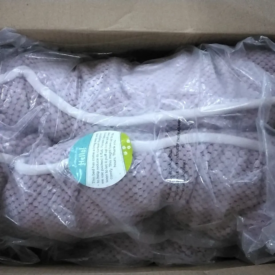 BOXED KAY BOLSTER CUSHION IN PINK