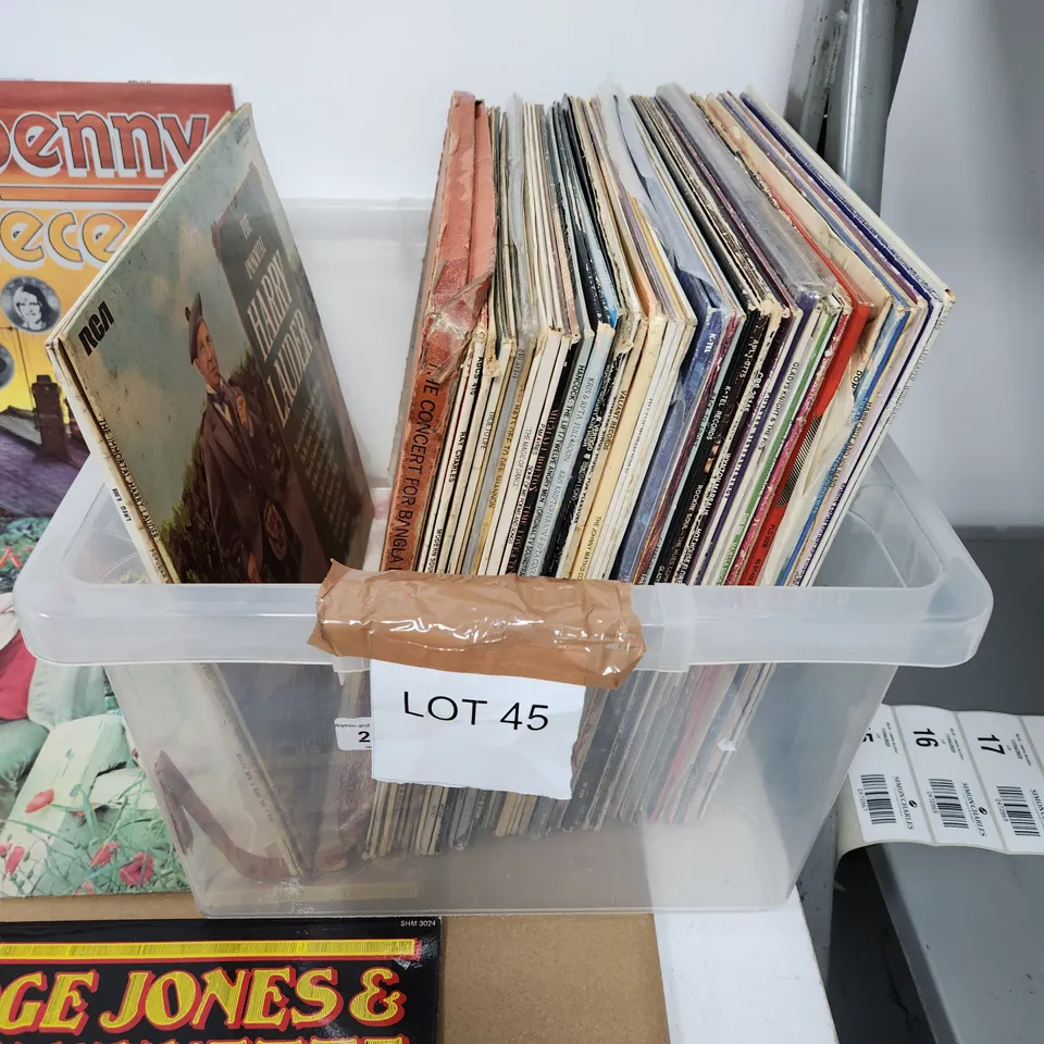 A COLLECTION OF VINYL RECORD LPs ETC