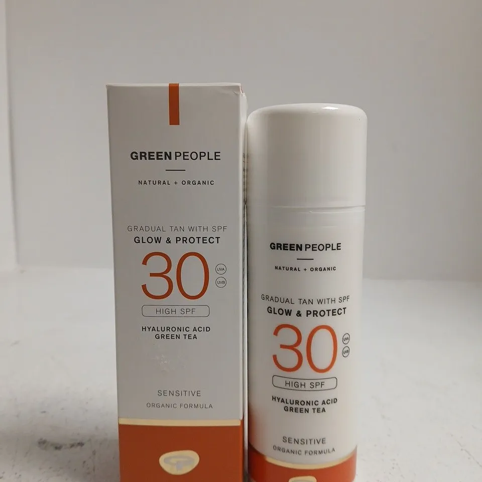 GREEN PEOPLE GRADUAL TAN WITH SPF 30 – NATURAL & ORGANIC SKIN CARE - 150ML