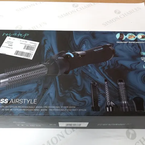 BOXED REVAMP PROGLOSS AIRSTYLE PROFESSIONAL 1200W AIR STYLER DR-1200-EU