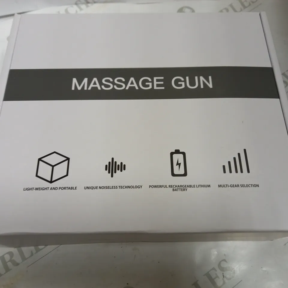 BOXED XLLENT MASSAGE GUN