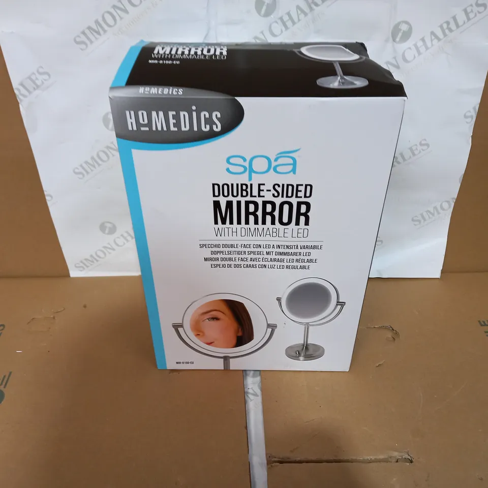 BOXED HOMEDICS SPA DOUBLE SIDED MIRROR MIR-8150-EU