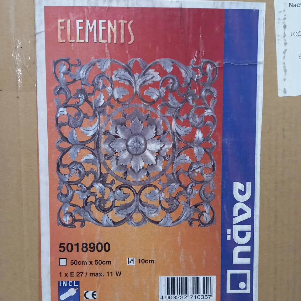 BOXED NAEVE LEUCHTEN EMBOSSED PLAQUE  RRP £60.99