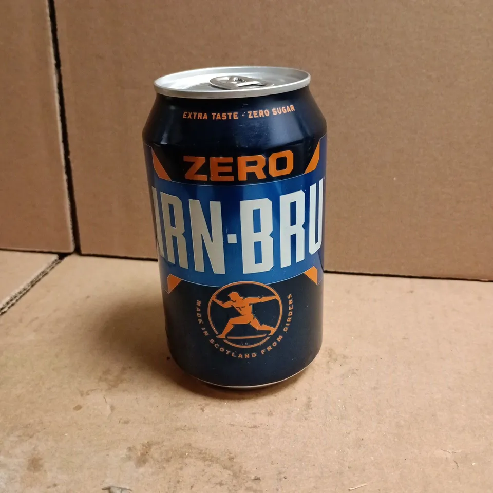 APPROXIMATELY 22 CANS OF IRN-BRU ZERO SUGAR CANS (330ML)