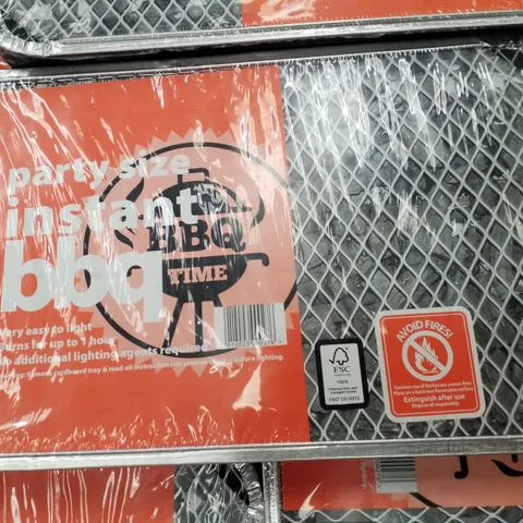 PALLET CONTAINING APPROXIMATELY 90 PARTY SIZE INSTANT BBQS