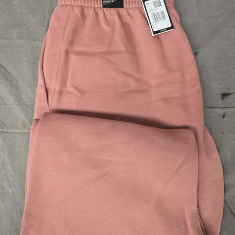 ADIDAS ALL SZN FLEECE LOOSE PANTS IN BLUSH PINK SIZE LARGE