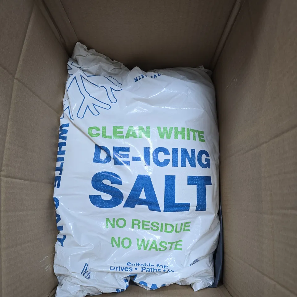 MAXI PACK CLEAN WHITE DE-ICING SALT NO RESIDUE/WASTE