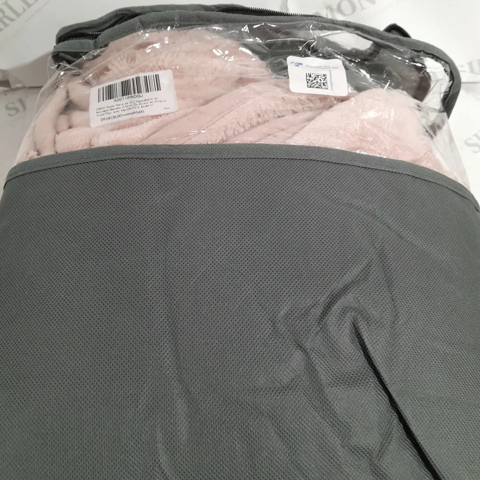 BOXED COZEE HOME VELVETSOFT HEATED THROW IN PINK