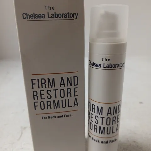 BOXED THE CHELSEA LABORATORY FIRM AND RESTORE FORMULA 50ML
