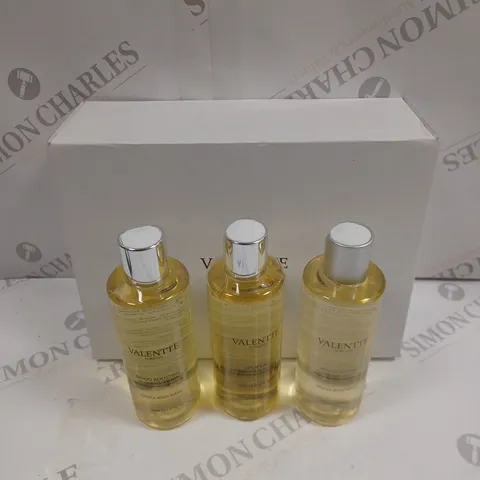 BOXED VALENTTE GENTLE BODY WASH COLLECTION 