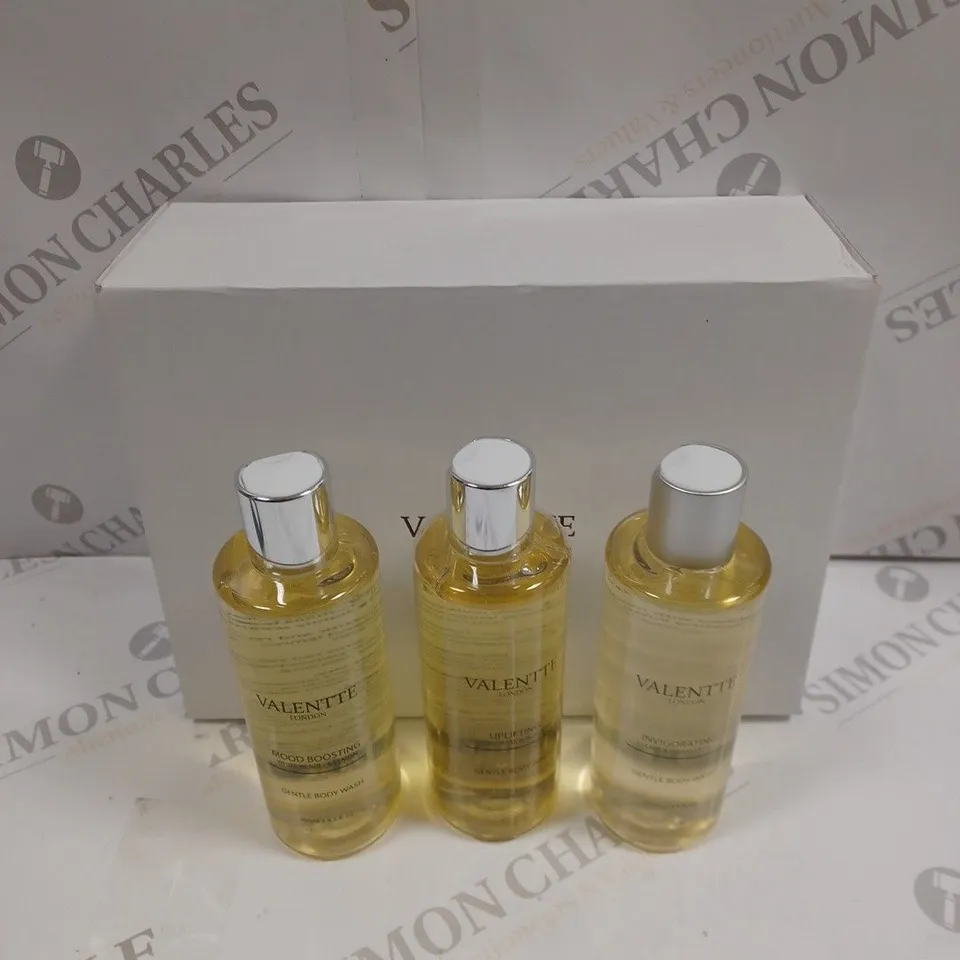BOXED VALENTTE GENTLE BODY WASH COLLECTION 