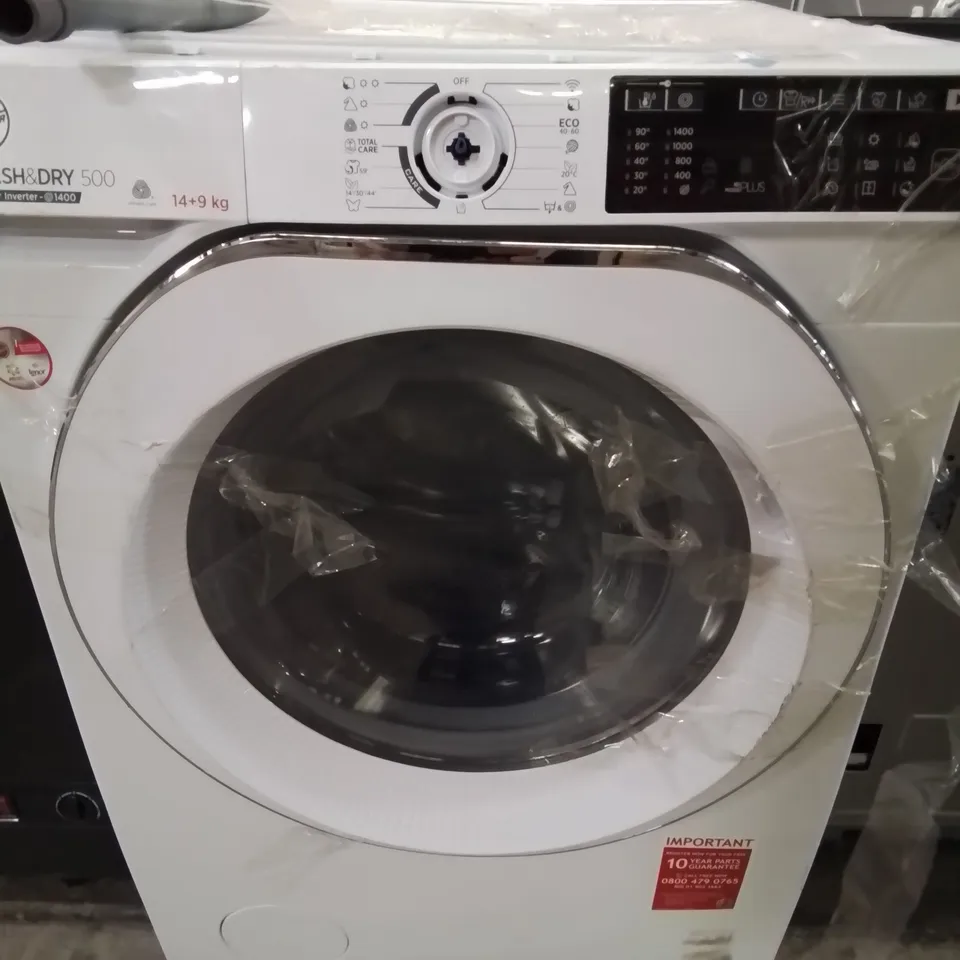 HOOVER H-WASH&DRY FREESTANDING WASHER DRYER IN WHITE - (HD 4149AMC/1-80)