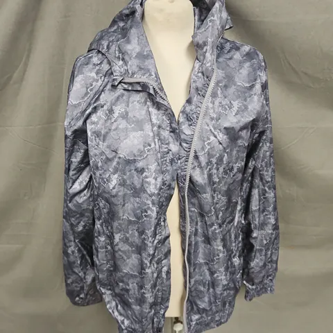 TIME IS MONEY JACKET IN GREY MIX SIZE M