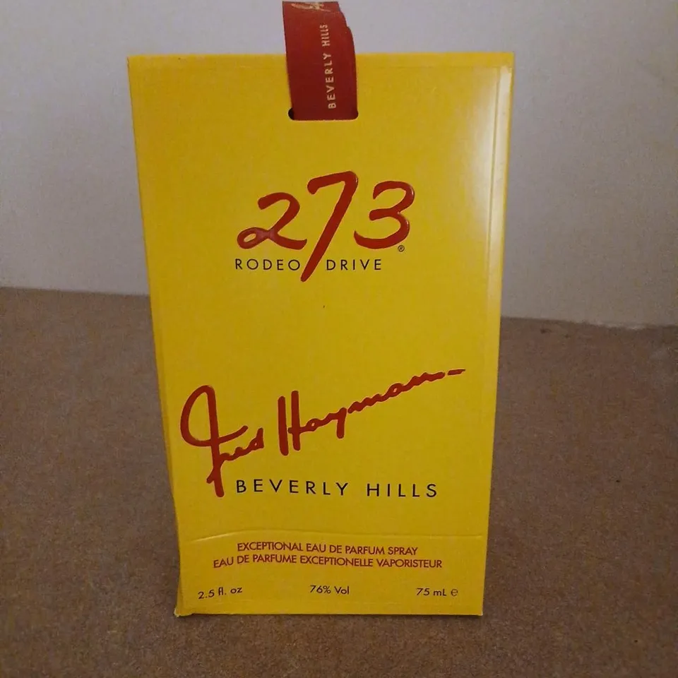 BOXED 273 RODEO DRIVE BEVERLY HILLS EAU DE PARFUM 75ML