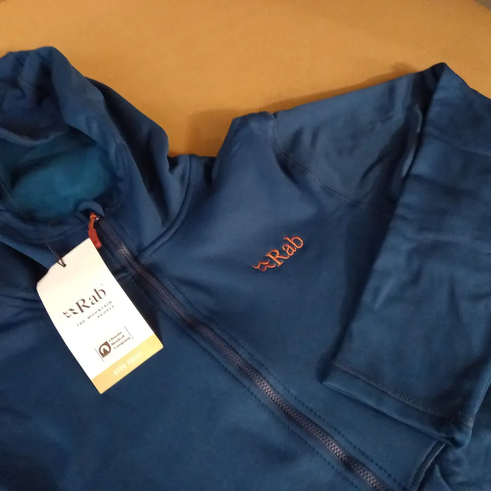 RAB MENS GEON HOODY IN DEEP INK - M