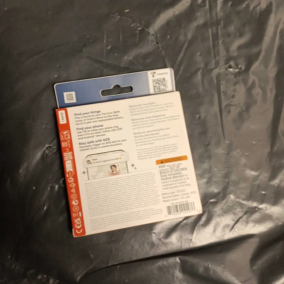 TILE BLUETOOTH TRACKER (LIFE360) – KEY/ITEM FINDER