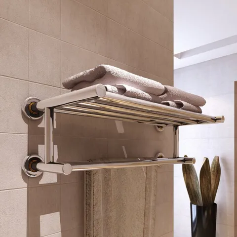 BOXED WALL MOUNTED TOWEL RACK