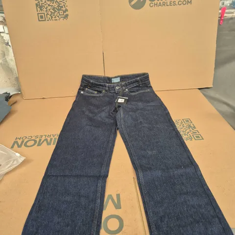 PERCIVAL DARK INDIGO STRAIGHT-LEG DENIM JEANS, UK 30 (30S)