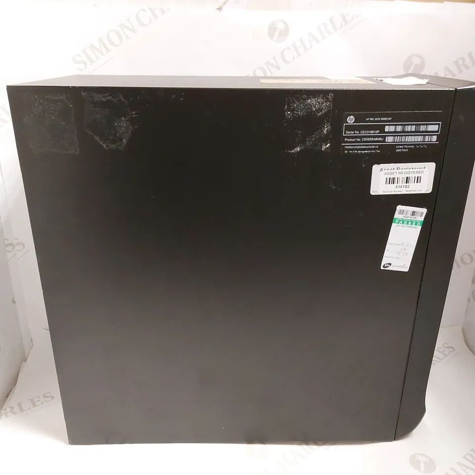 HP PRO 3500 SERIES MT TOWER DESKTOP