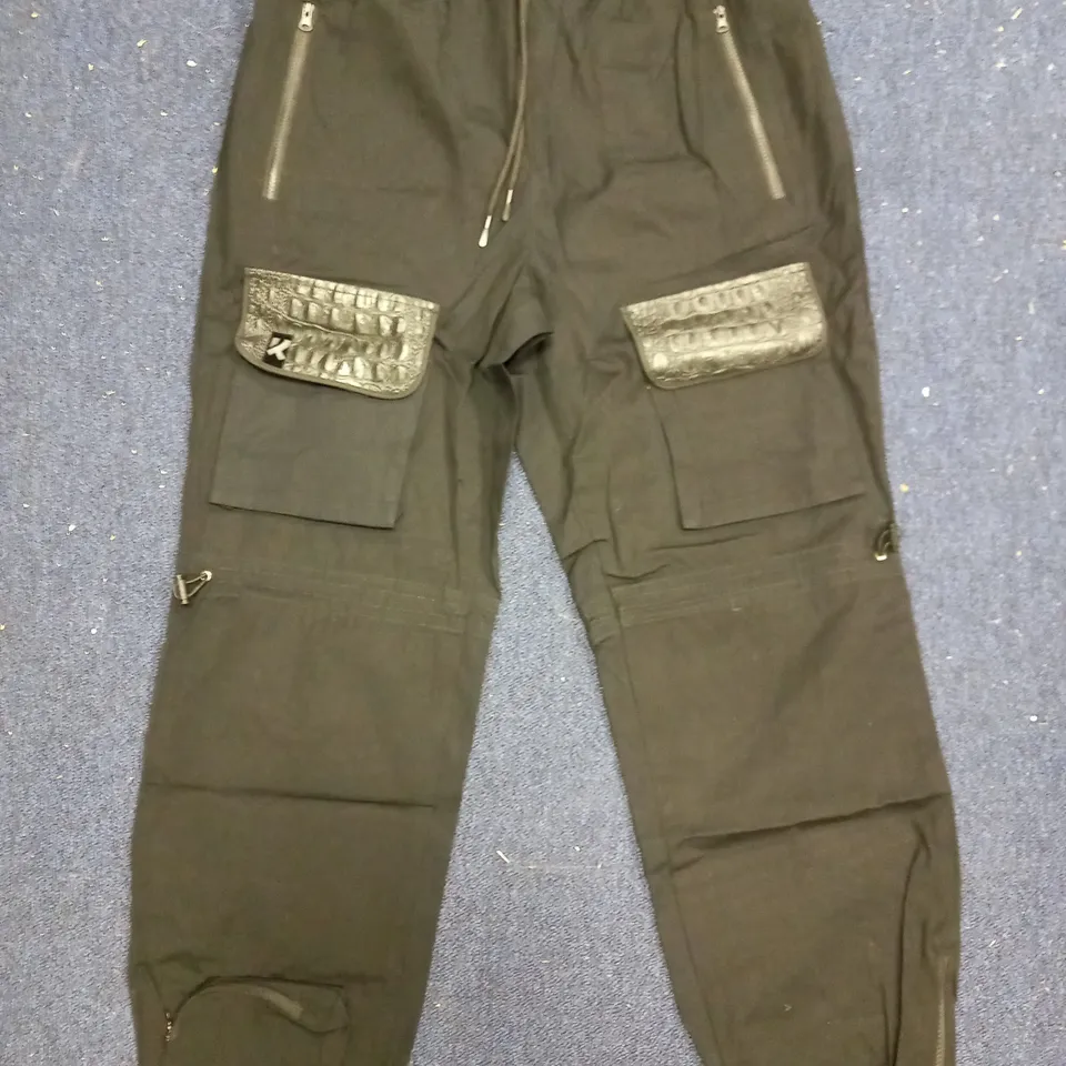 KOI CLOTHING THE SPRINKLE TROUSERS - BLACK SIZE S MEN