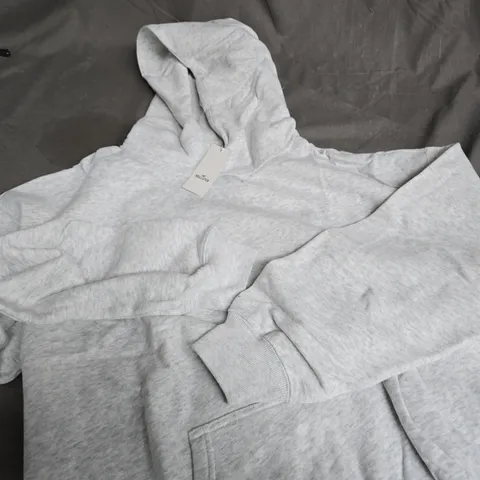 HOLLISTER HOODIE – GREY, UK MEDIUM 