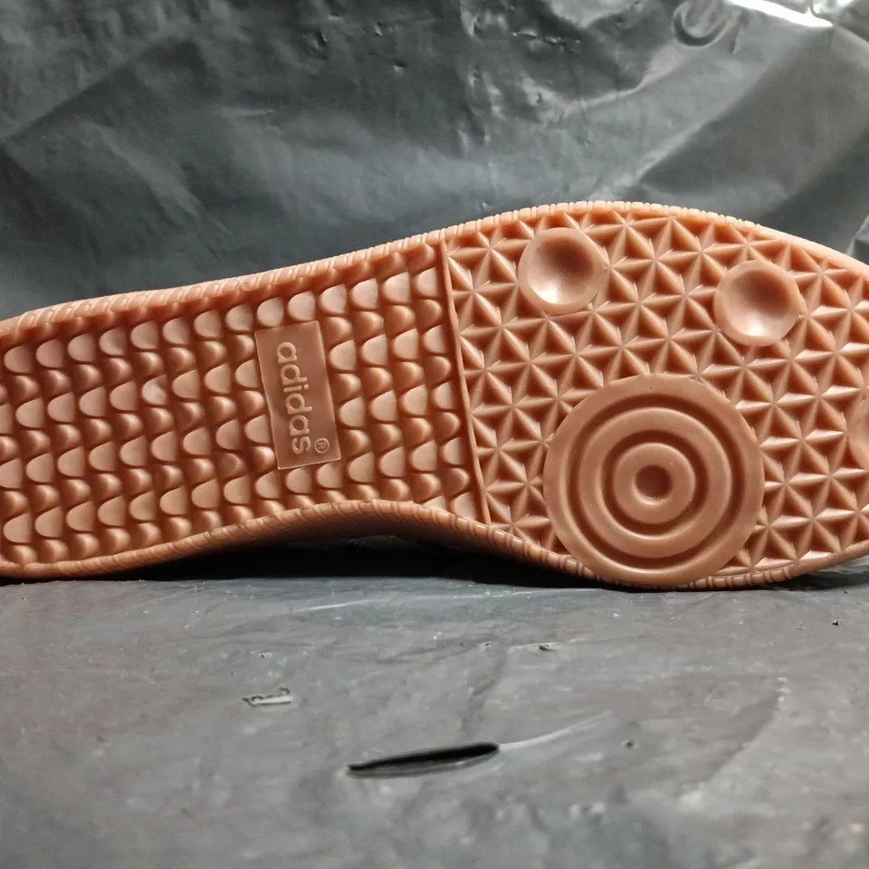 PAIR OF ADIDAS SAMBO OG COW PRINT TRAINERS SIZE UK 7.5