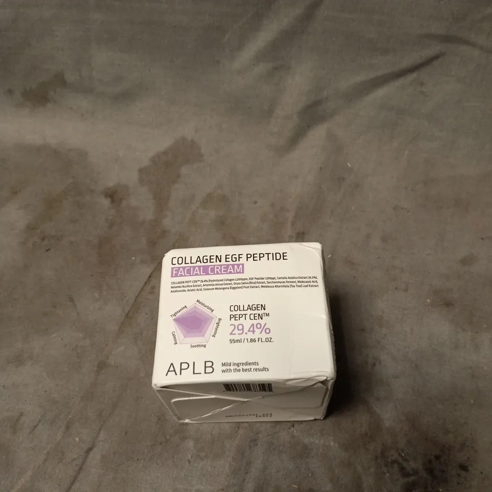 APLB COLLAGEN EGF PEPTIDE FACIAL CREAM 55ML BOXED
