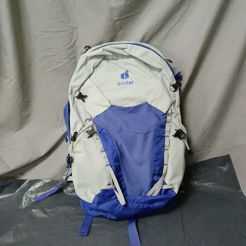 DEUTER LITE BACKPACK – BLUE/GREY 