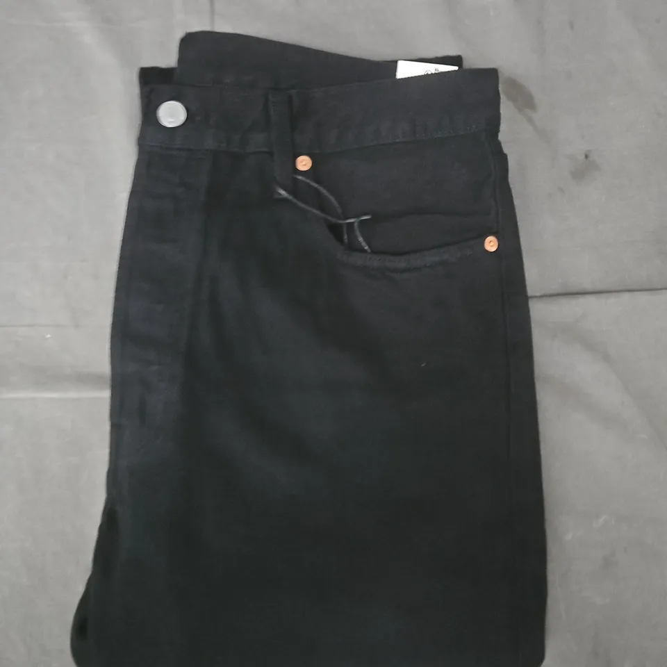 LEVIS 501 ORIGINAL JEANS IN BLACK SIZE 34/32